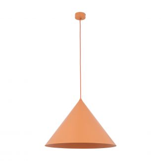 TK-LIGHTING 11386 CONO XL SALMON LAMPA WISZĄCA 1XE27