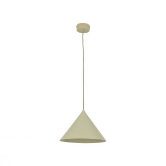 TK-LIGHTING 11418 CONO M PISTACIO LAMPA WISZĄCA 1XE27