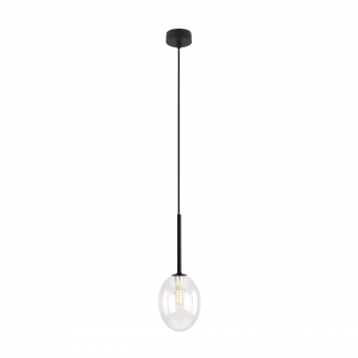 TK-LIGHTING 10835 PEARL TRANSPAREMT LAMPA WISZĄCA 1XG9