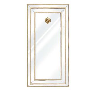 ARTEHOME AH503 Lustro Sharon 180/90cm glamour złote w formie prostokąta z głową lwa