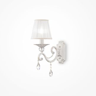 MAYTONI ARM247-01-G Elegant Grace Wall Lamp White with Gold