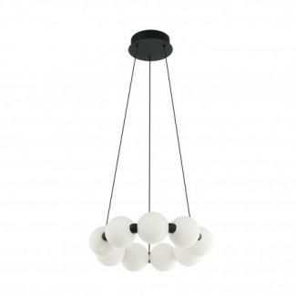 AZZARDO AZ6894 PERLA PENDANT 40 3-STEP DIMM BK