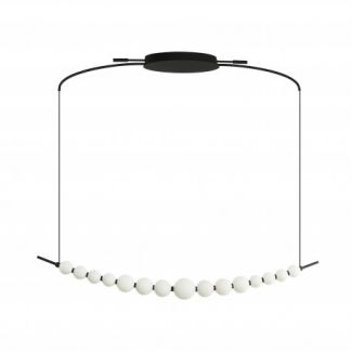 AZZARDO AZ6896 PERLA PENDANT LINE 3-STEP DIMM BK