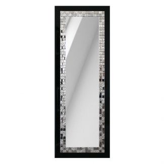 GieraDesign GSQ/B/L/60x80 Lustro Glamour SQ LED czarne o wymiarach 60 x 80 cm