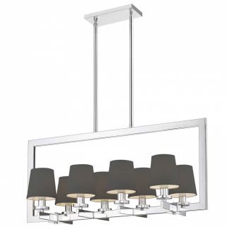 WYPRZEDAŻ COSMOLIGHT London P08038BK lampy wiszące z abażurami