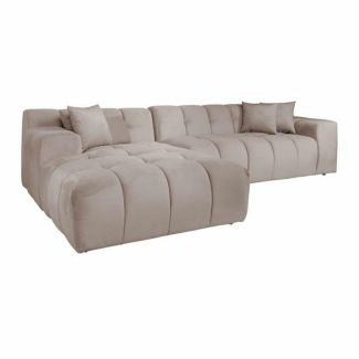 RICHMOND S5136 KHAKI VELVET sofa CUBE L
