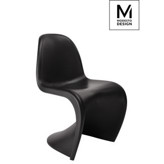 Modesto Design C1074.BLACK MODESTO krzesło HOVER czarne - polipropylen