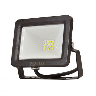 Polux 302366 Naświetlacz LED SMD 10W 6500K 120° IP65 czarny