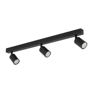 TK-LIGHTING 10791 NEX BLACK 3XGU10 LAMPA SUFITOWA