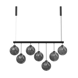 ANTIGO Lampa wisząca iO-7 - Czarna (1800 mm) 9144