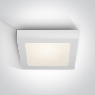 ONE LIGHT 62130AF/W/C Morfi 2 biały plafon LED IP40 4000K 30W