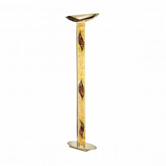 KOLARZ 0252.41.3.KI.AU DELPHI lampa podłogowa złoto 24K