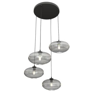 EMIBIG 1377/4PREM COCO 4 BL PREM  GRAFIT  lampa wisząca