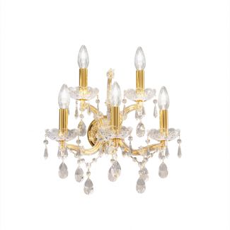 KOLARZ 3844.63+2.3.SPT SCHC�NBRUNN lampa ścienna złoto 24K