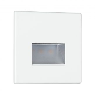 Paulmann 93093 Oprawa przyschodowa Edge kwadrat LED 1x1,2W 230V 2700K biały
