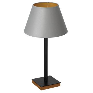 LUMINEX 3761 oprawa przenośna Table lamps lampa stołowa czarny brązowy szary złoty