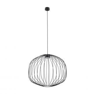 TK-LIGHTING 11304 SPHERA M BLACK LAMPA WISZĄCA 1XGX53
