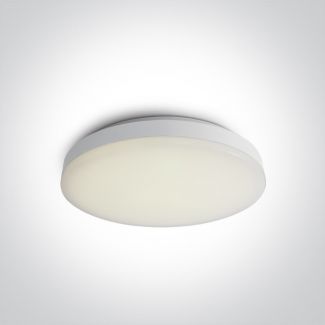 ONE LIGHT 62022AM/W/W Makrino biały plafon z czujnikiem ruchu i światła dziennego LED 3000K 20W