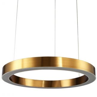 Step into Design ST-8848-100 brass Lampa wisząca CIRCLE 100 LED mosiądz 100 cm