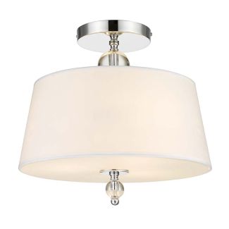 COSMOLIGHT Plafon CANCUN C03957CH-WH
