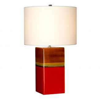 ELSTEAD Alba ALBA-TL-ROUGE 1 Light Table Lamp - Rouge
