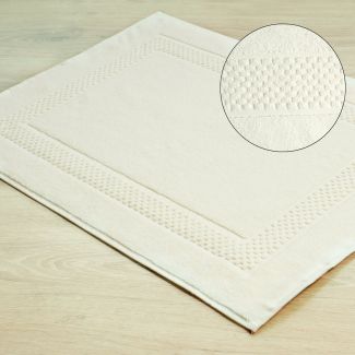 EUROFIRANY 376033 Ręcznik z miękkiej bawełny frotte kremowy 70X50