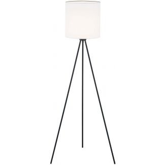ARGON HILARY 4084 lampa stojąca 1 pł. kolor czarny + biały