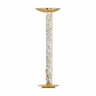 KOLARZ 0252.41.3.AL.MT DELPHI lampa podłogowa złoto 24K