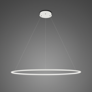 ALTAVOLA DESIGN LA073/P_100_in_4k_white Lampa wisząca Ledowe Okręgi No.1 Φ100 cm in 4k biała