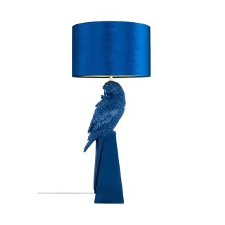 KARE 54586  lampa stołowa PARROT 84 cm niebieska