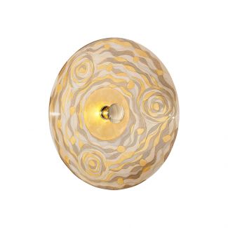 KOLARZ 0415.61L.V1.3.CH LUNA lampa ścienna złoto 24K