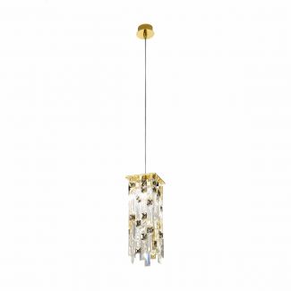 KOLARZ 1314.31M.3.P1.KPTGN PRISMA lampa wisząca złoto 24K