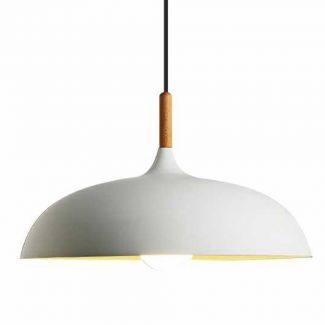 Step into Design ST-5219 white Lampa wisząca SAUCER biała 45 cm