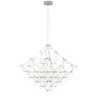 MOOSEE MSE1501100125 lampa wisząca CONSTELATION 77 -  LED, stal szczotkowana