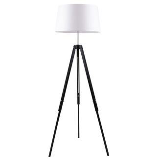 SPOTLIGHT 6021004 Tripod Lampa Podłogowa 1xE27 Max.60W Czarny/Transparentny/Biały