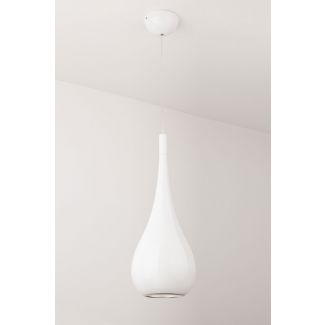 MAXLIGHT DROP lampa wisząca biała P0235