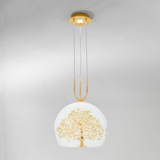 KOLARZ 0392.31+1M.3.AL.GO LUNA lampa wisząca złoto 24K