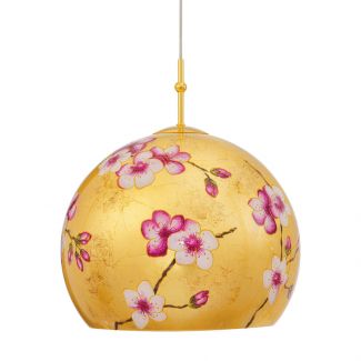 KOLARZ 0392.31M.3.PR.AU LUNA lampa wisząca złoto 24K