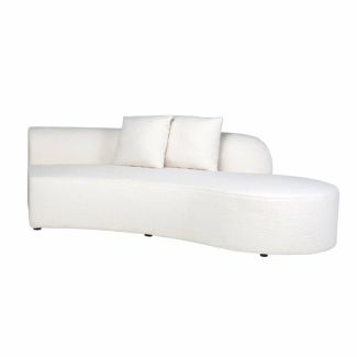 RICHMOND S5200-OTMR WHITE sofa GRAYSON R biała - długa wersja