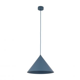 TK-LIGHTING 11415 CONO L NAVY LAMPA WISZĄCA 1XE27