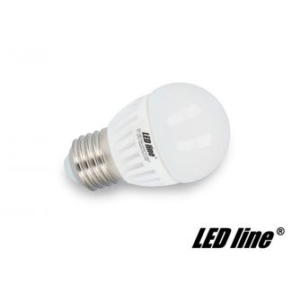 LED line 247590 E27 SMD 170~250V 7W 630lm 2700K G45
