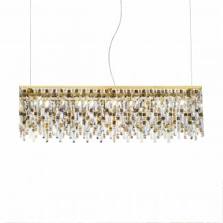 KOLARZ 1314.87.3.P1.KPTGN PRISMA lampa wisząca złoto 24K