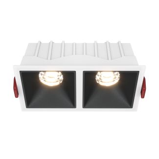MAYTONI Alfa LED DL043-02-10W3K-D-SQ-WB Lampa punktowa wbudowana - kolor Biały,Czarny
