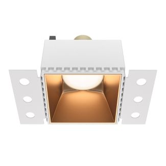 MAYTONI Share DL051-01-GU10-SQ-WMG Lampa punktowa wbudowana - kolor Matowy Złoty