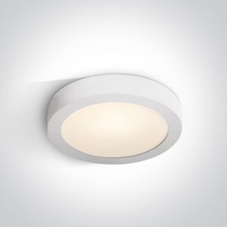 ONE LIGHT 62115F/W/W Panena biały plafon LED IP40 3000K 16W