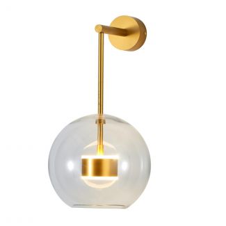 Step into Design ST-0801WL gold Lampa ścienna BUBBLES -1WL LED złota 3000 K
