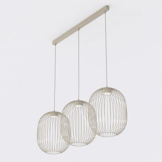 EMIBIG 1701/3 MANTRA 3 MOKKA Lampa wisząca