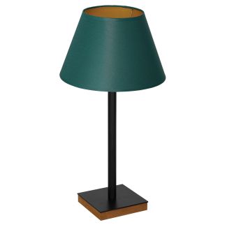 LUMINEX 3762 oprawa przenośna Table lamps lampa stołowa czarny brązowy zielony złoty