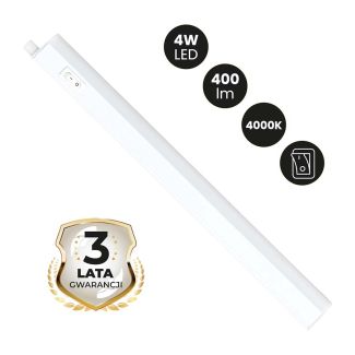MILAGRO EK1496 Listwa LED Vito T5 4W 4000K 30cm