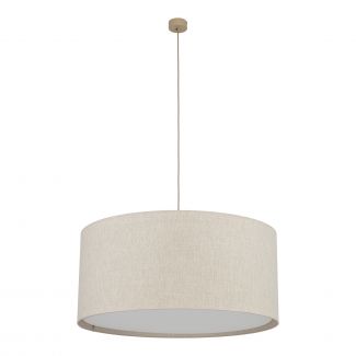 TK-LIGHTING 11484 LARGO BEIGE LAMPA WISZĄCA 3XE27